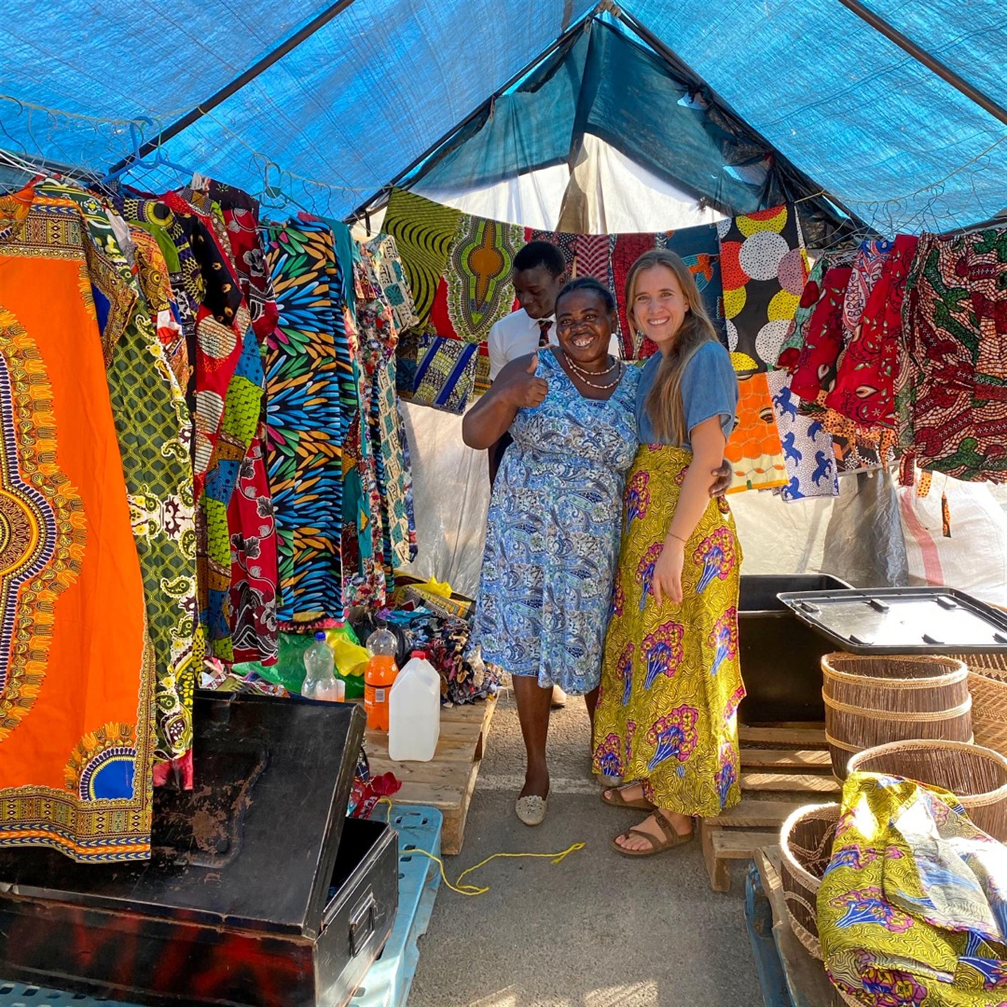 Lusaka Zambia Marketplace